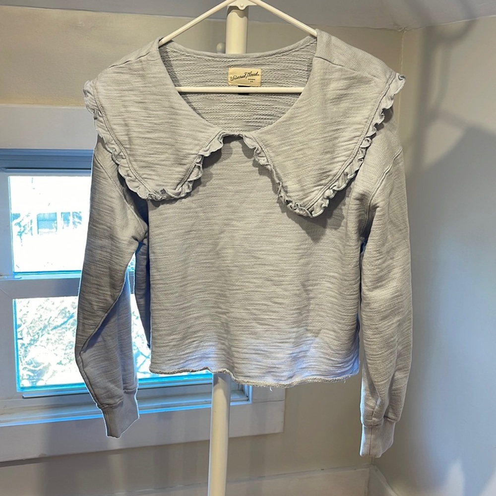 universal thread fashion crop sweater, size medium - Picture 4 of 7